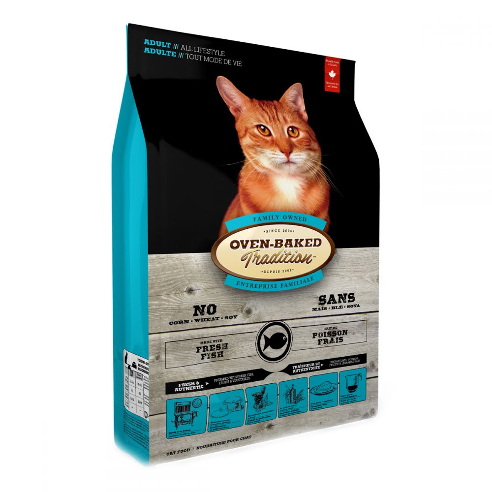 Oven-Baked Tradition Cat Adult Fish, 4,54 кг