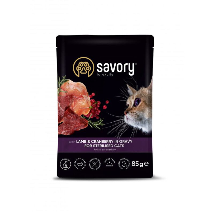Savory Хрусткі ласощі з лососем і малиною для здоров'я шк..., 50 г