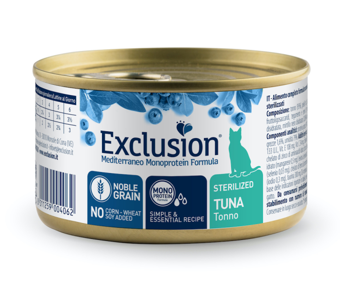 Exclusion Noble Grain Cat Sterilized Tuna, 300 г